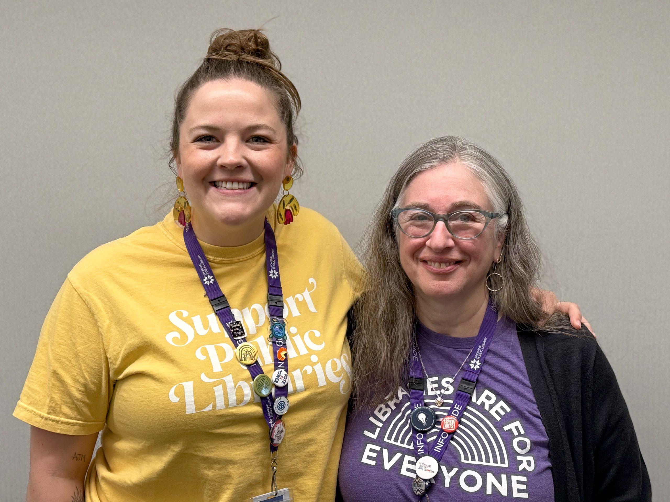 Alina Murcar & Eva Silverstone of the Spokane Public Library