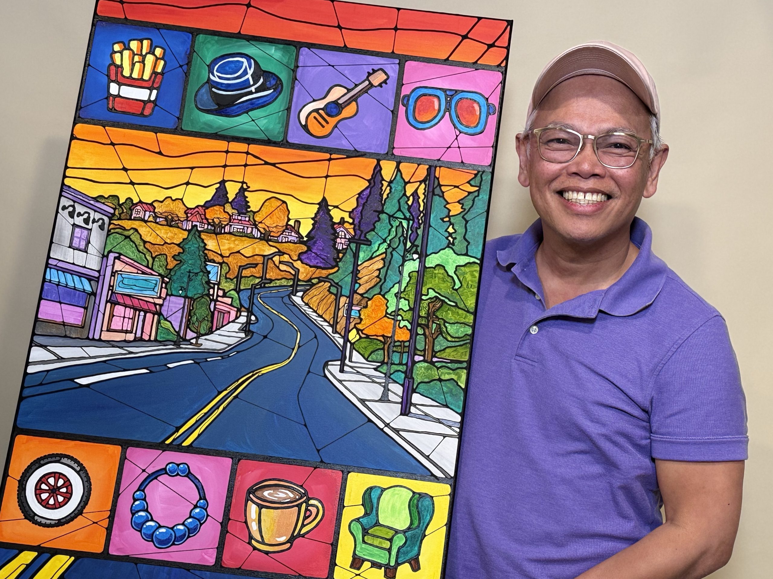 Gatieh Nacario, visual and performing artist