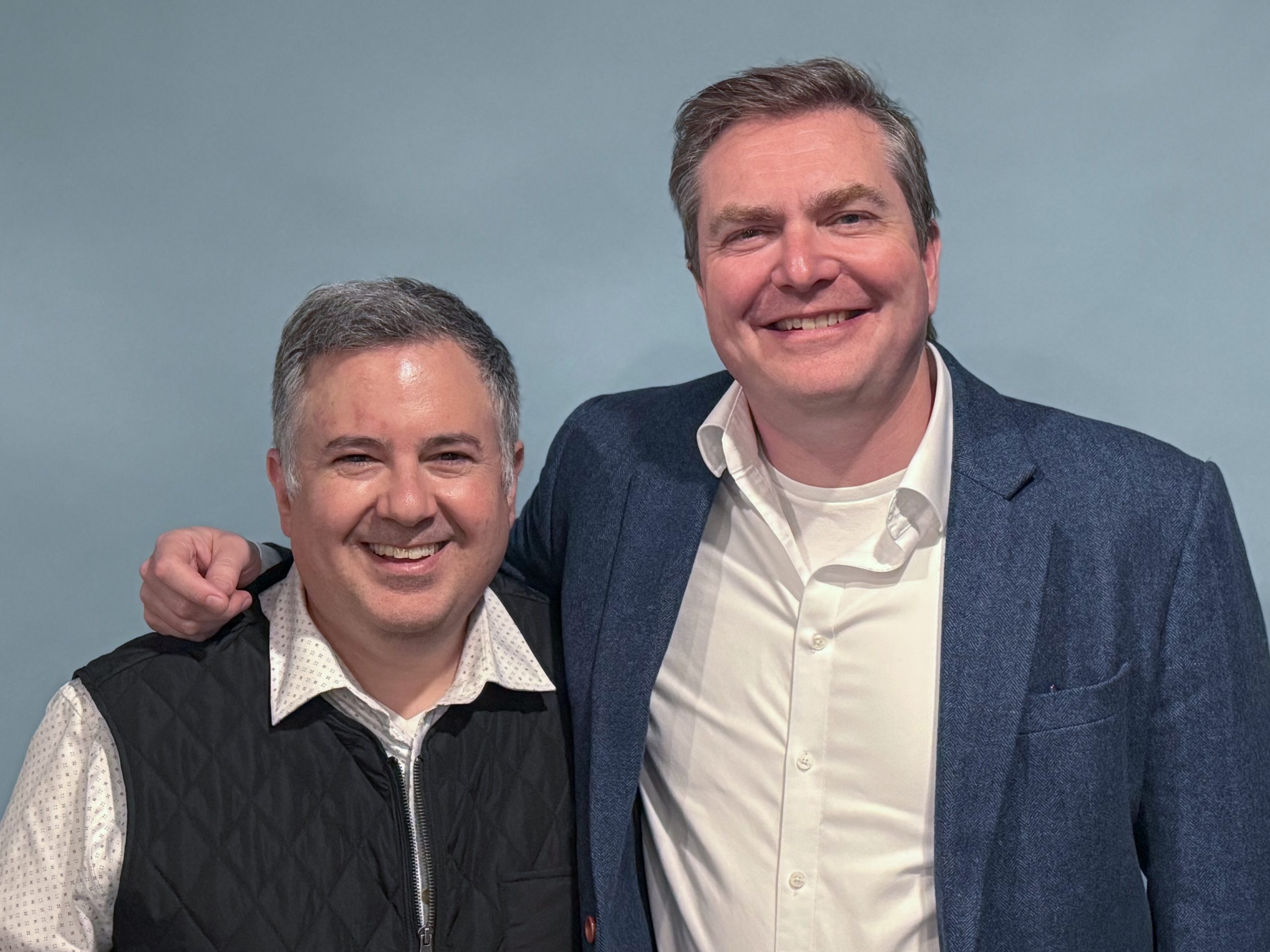 Steve Wenig and James Lowe of the Spokane Symphony