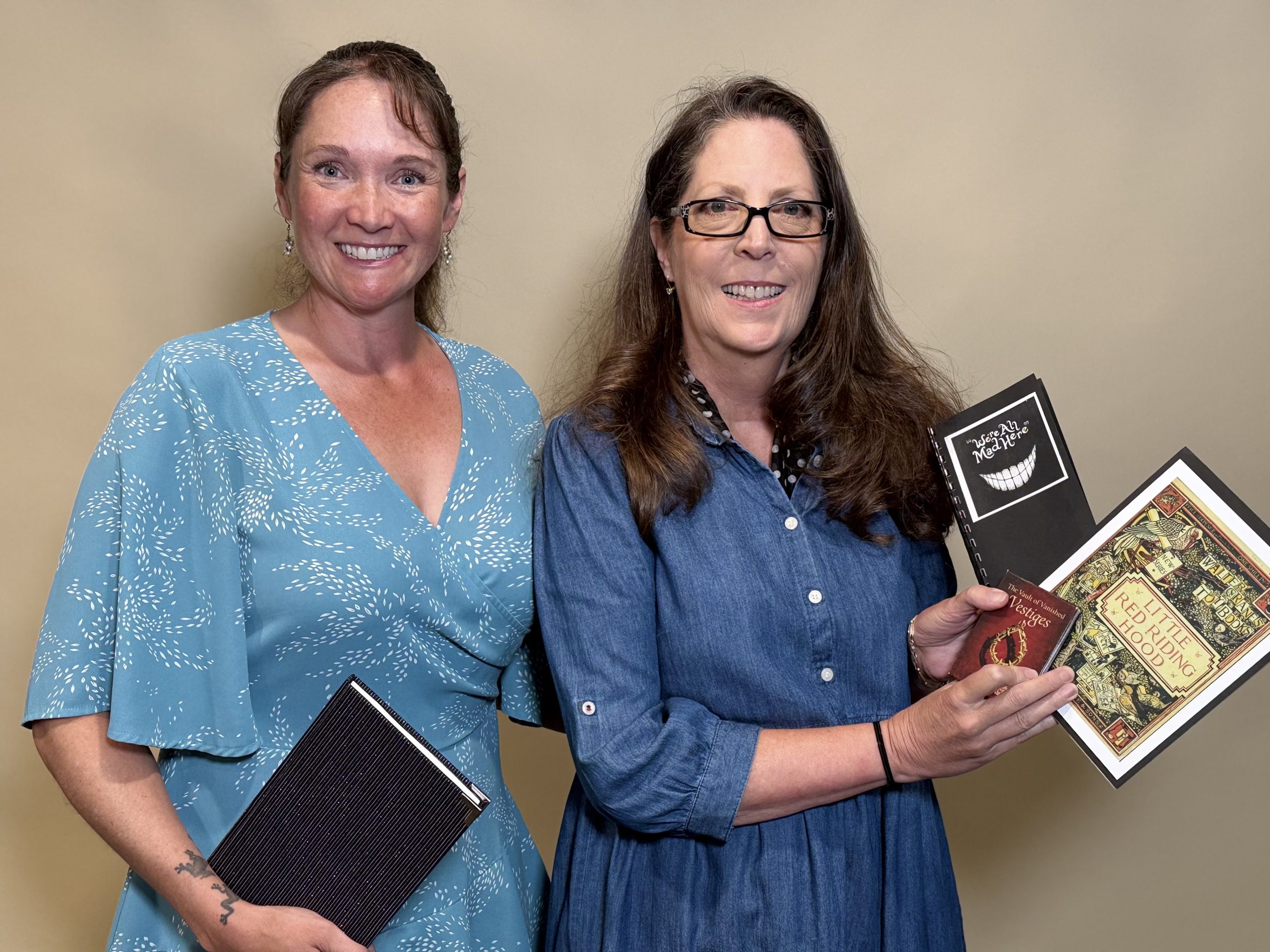 Sherra Gallaher & Jennifer Mead & of the Inland Northwest Book Arts Society