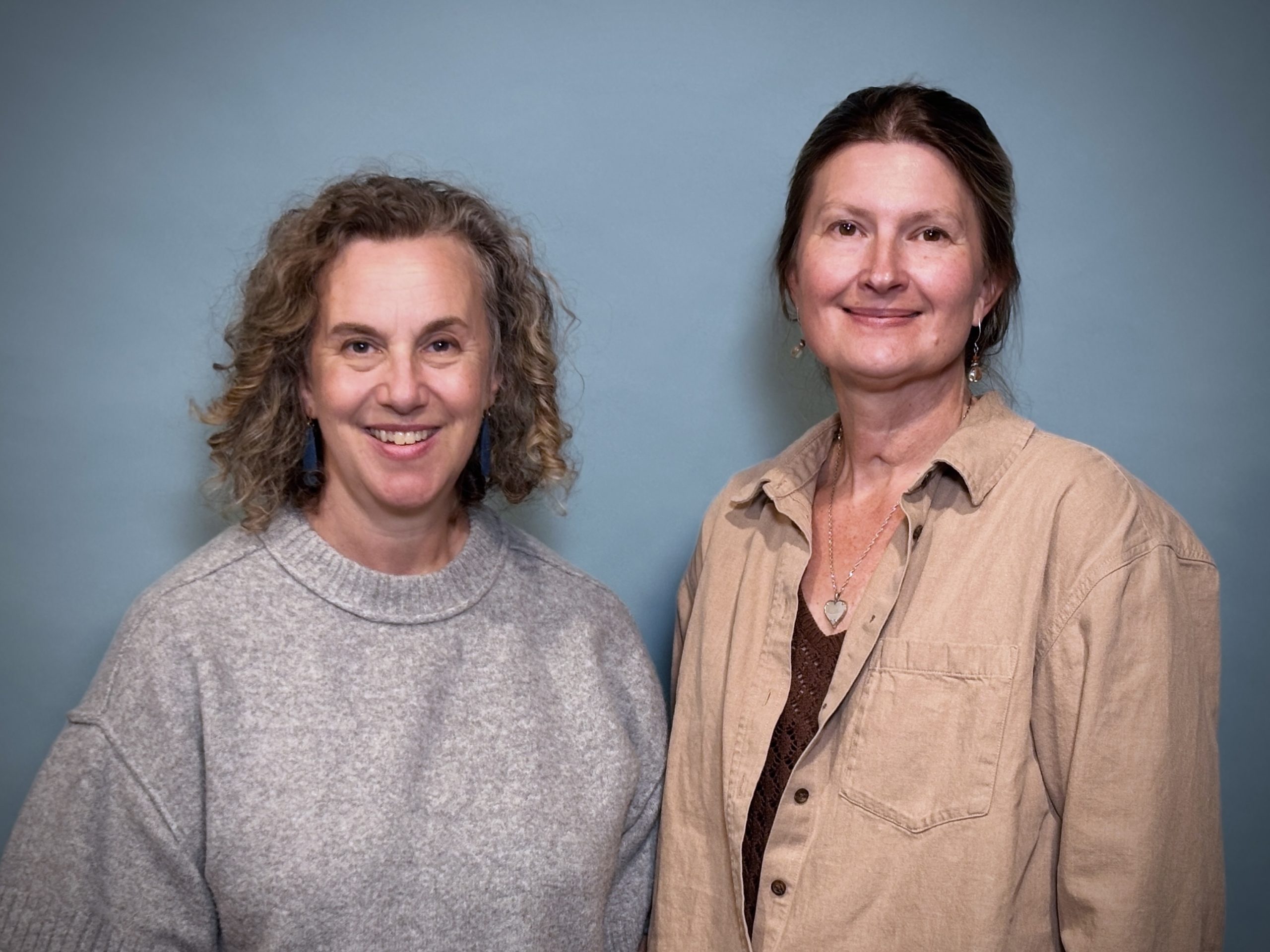 Kelly Baker and Chelsea Cordova of ⁠Front Room Art Gallery⁠
