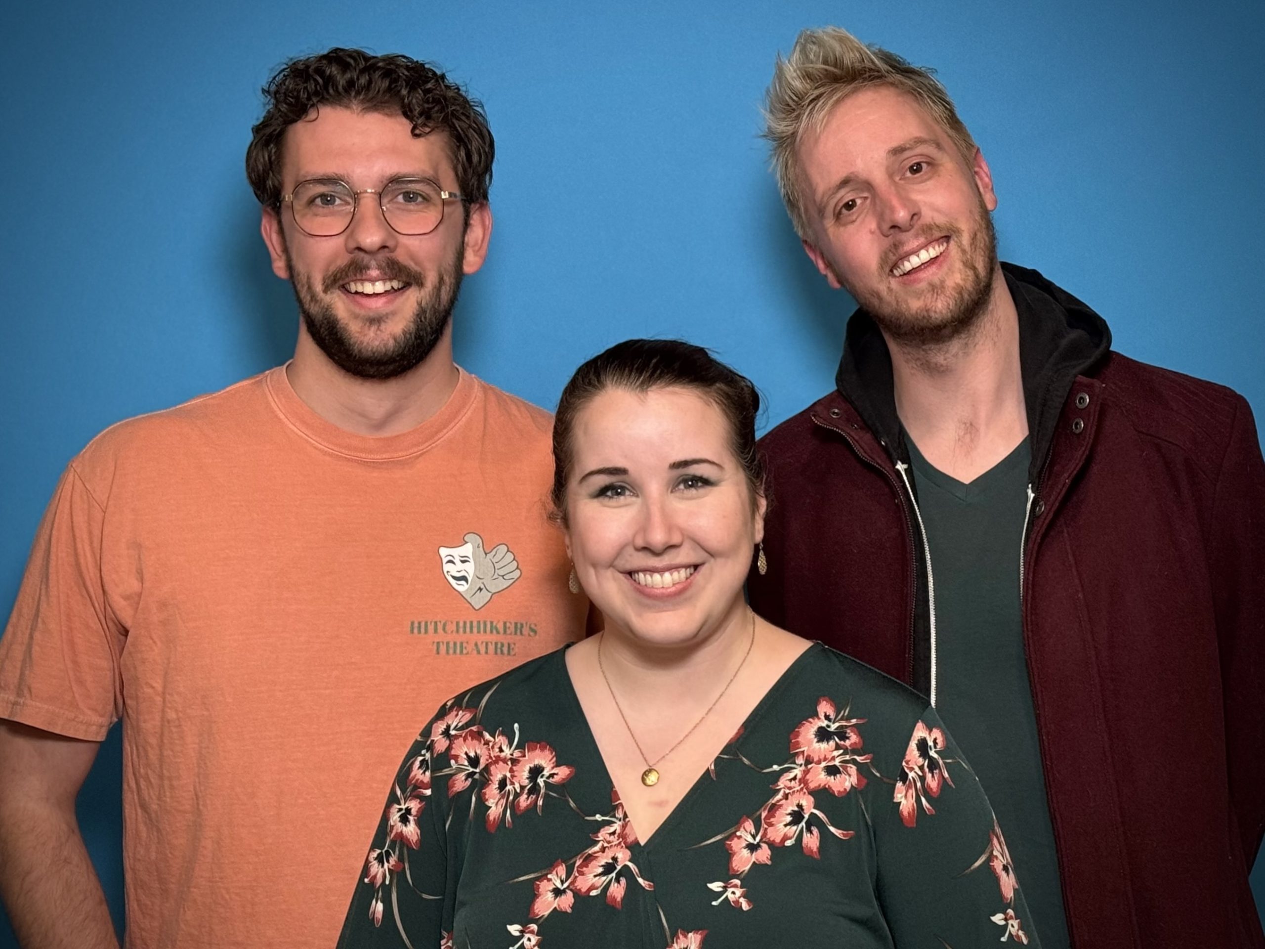 Joe Henson of ⁠Hitchhiker's Theatre⁠, Jess Loomer of ⁠Stage Left Theater⁠ and Jeffrey St. George of ⁠Inland Classical Theatre⁠